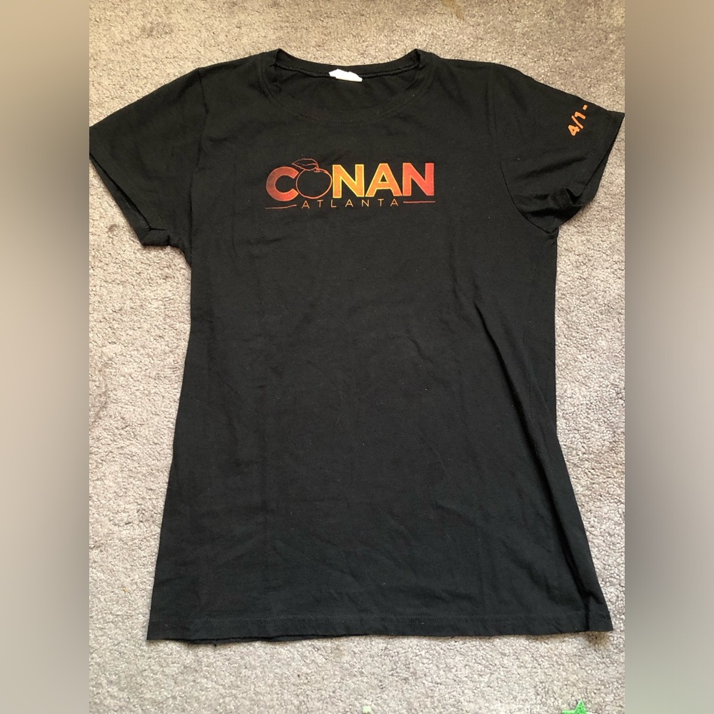 Conan O’Brien Atlanta Show Women’s XXL Short Sleeve Shirt
